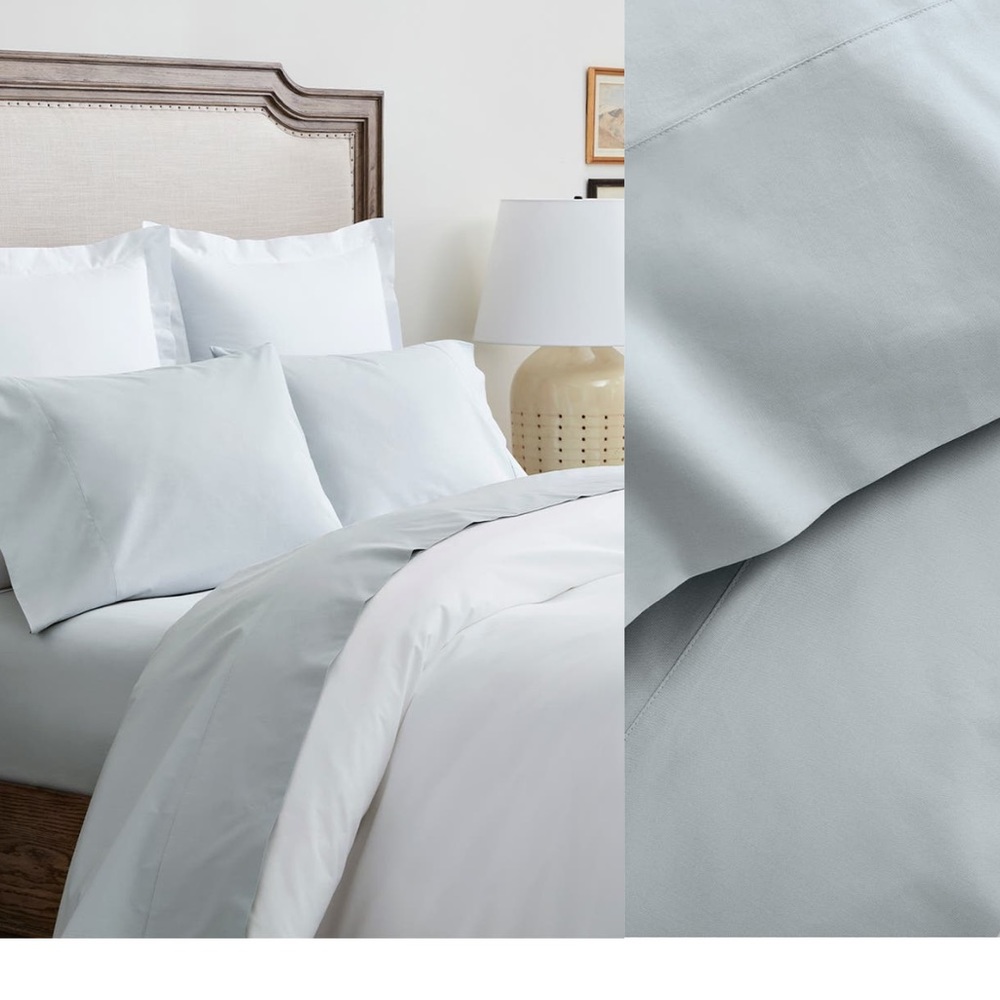 Boll & Branch Percale hemmed sheet set NWT $299 MSRP